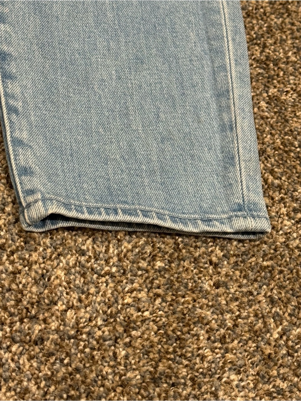 7 For All Mankind Light Wash Women's Peggi Ankle Jeans Floral Patch Accent (29) - Picture 3 of 12